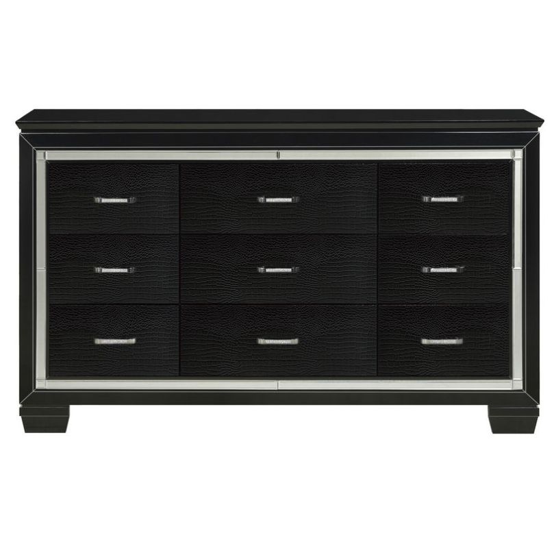 Homelegance Allura Dresser in Black 1916BK-5