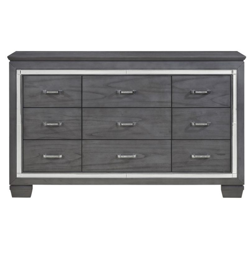 Homelegance Allura Dresser in Gray 1916GY-5