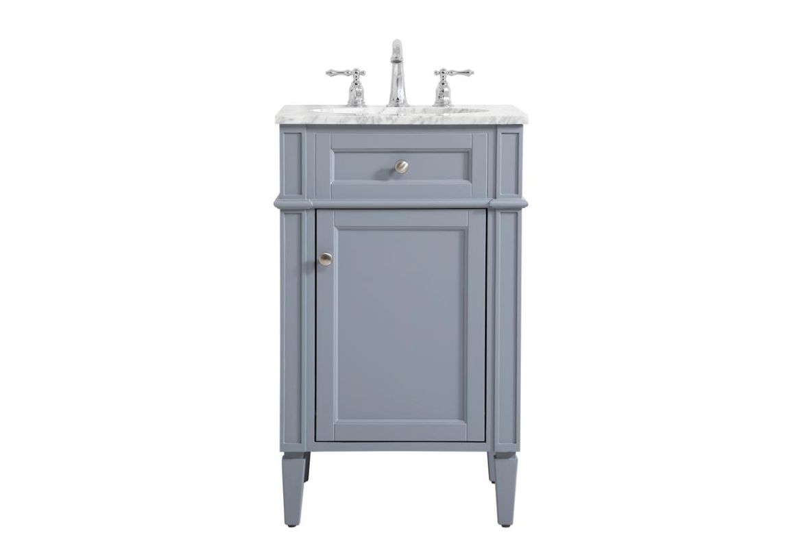 Elegant 21 In. Single Bathroom Vanity in Grey VF12521GR CODE:UNIV20 for 20% Off