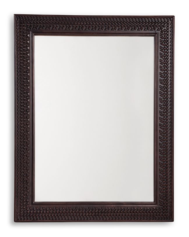 Balintmore Accent Mirror in Dark Brown A8010275