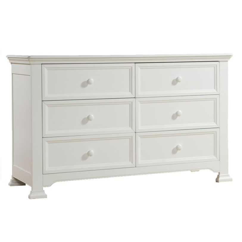 Westwood Design Avalon 6 Drawer Dresser in White AV-DD-9708LD-WHT