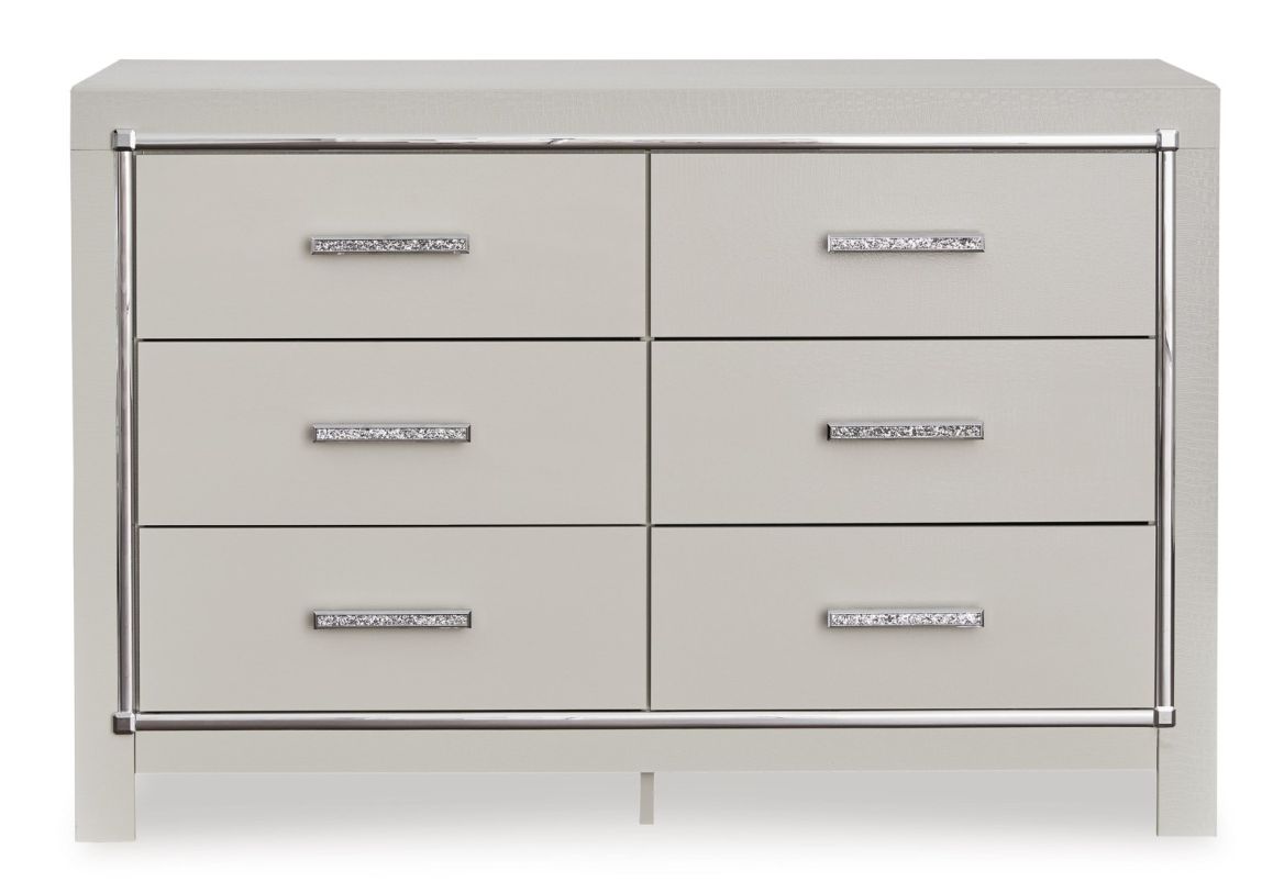 Zyniden Dresser in White B2114-31