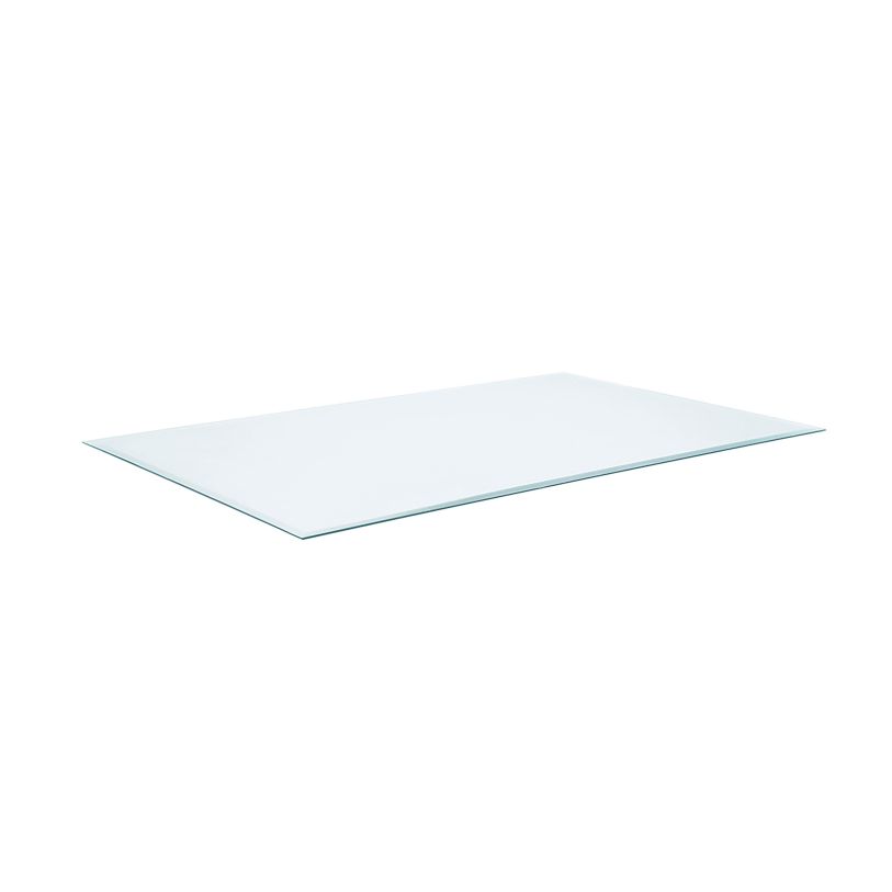 Coaster 60×36″ 6mm Rectangular Glass Top Clear in Clear Glass CB3660-6