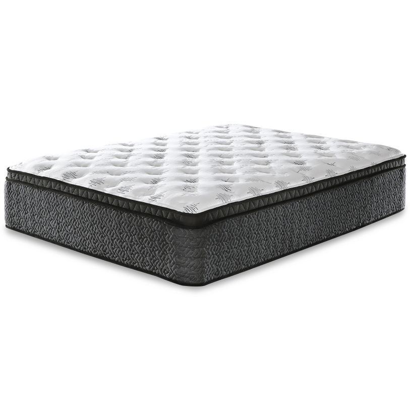 Ultra Luxury ET with Memory Foam Queen Mattress in White M57231 FedEx/UPS